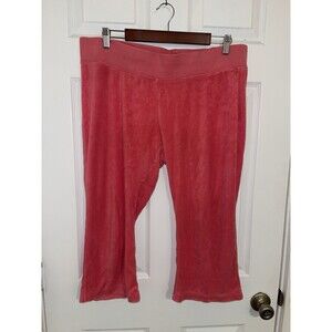 Express Womens Large Terry Cloth Capri Pants